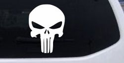 Punisher Skull Car or Truck Window Decal Sticker