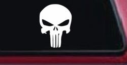 Punisher Skull Car or Truck Window Decal Sticker