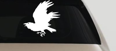 Raven Car or Truck Window Vinyl Decal Sticker