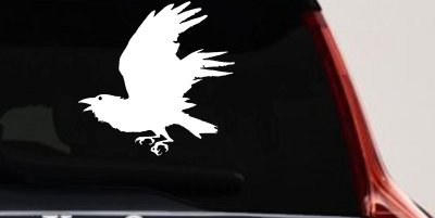Raven Car or Truck Window Vinyl Decal Sticker