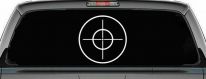 Crosshairs Hunting Car or Truck Window Decal Sticker