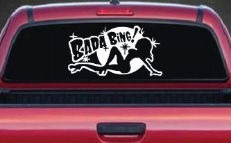 Bada Bing Car or Truck Window Decal Sticker