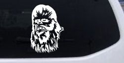 Chewbacca Sci Fi Car or Truck Window Decal Sticker