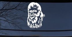 Chewbacca Sci Fi Car or Truck Window Decal Sticker