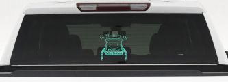 In Memory Of Fallen Police Brothers Car or Truck Window Decal Sticker (Mint)