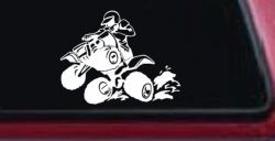 Four Wheeler Mudding Off Road Car or Truck Window Decal Sticker