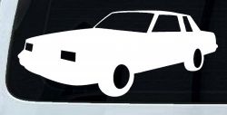 Oldsmobile Cutlass Car or Truck Window Decal Sticker