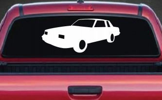 Oldsmobile Cutlass Car or Truck Window Decal Sticker