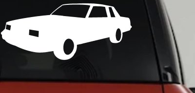 Oldsmobile Cutlass Car or Truck Window Vinyl Decal Sticker
