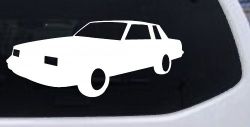 Oldsmobile Cutlass Car or Truck Window Decal Sticker