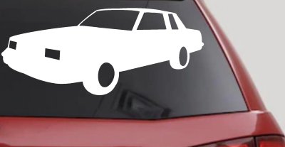 Oldsmobile Cutlass Car or Truck Window Vinyl Decal Sticker