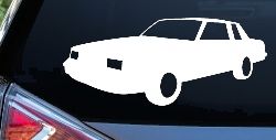 Oldsmobile Cutlass Car or Truck Window Decal Sticker
