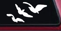 Three Birds Flying Car or Truck Window Decal Sticker