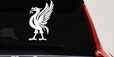Phoenix Olive Branch In Mouth Tribal Car or Truck Window Vinyl Decal Sticker