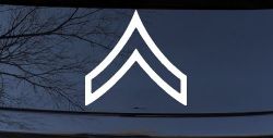 Army Private Military Car or Truck Window Decal Sticker