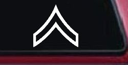 Army Private Military Car or Truck Window Decal Sticker
