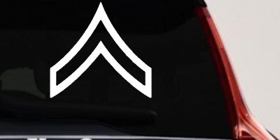 Army Private Military Car or Truck Window Vinyl Decal Sticker