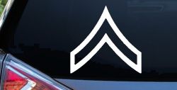 Army Private Military Car or Truck Window Decal Sticker