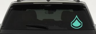 Army Private First Class Military Car or Truck Window Vinyl Decal Sticker (Mint)