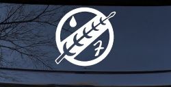 Mandalorian Crest Boba Fett Sci Fi Car or Truck Window Decal Sticker