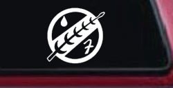 Mandalorian Crest Boba Fett Sci Fi Car or Truck Window Decal Sticker