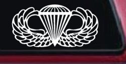 AIRBORNE Wings Military Car or Truck Window Decal Sticker