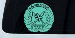 US Air Force TACP Military Car or Truck Window Decal Sticker (Mint)