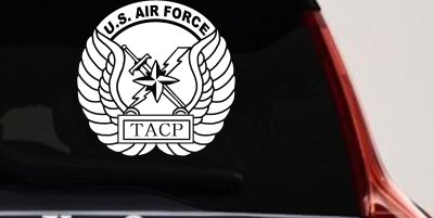US Air Force TACP Military Car or Truck Window Vinyl Decal Sticker