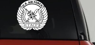 US Air Force TACP Military Car or Truck Window Vinyl Decal Sticker