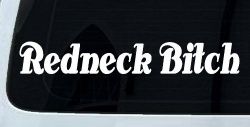 Redneck Bitch Country Car or Truck Window Decal Sticker