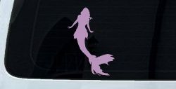 Mermaid Car or Truck Window Vinyl Decal Sticker (Lilac)