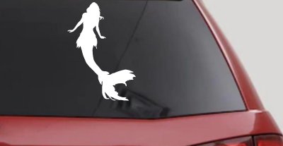 Mermaid Car or Truck Window Vinyl Decal Sticker