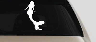 Mermaid Car or Truck Window Vinyl Decal Sticker