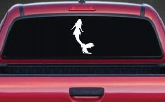Mermaid Car or Truck Window Decal Sticker