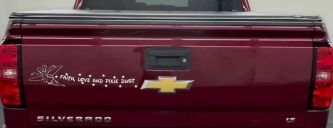 Faith Love And Pixie Dust Tinkerbell Tinker Bell Car or Truck Window Vinyl Decal Sticker (White)