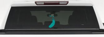 Feather Turning Into Birds Car or Truck Window Vinyl Decal Sticker (Turquoise)