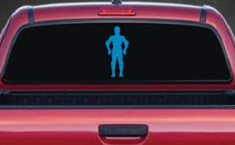 C3PO Sci Fi Car or Truck Window Vinyl Decal Sticker (Blue)