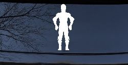 C3PO Sci Fi Car or Truck Window Decal Sticker