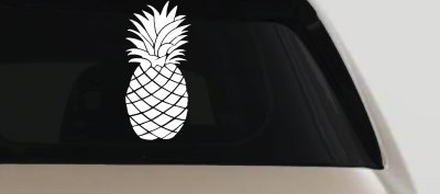 Pineapple Car or Truck Window Vinyl Decal Sticker