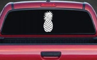 Pineapple Car or Truck Window Decal Sticker