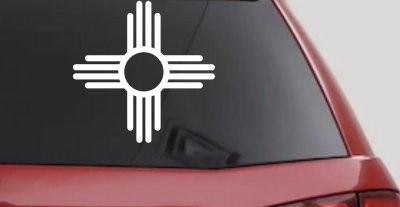 Native American Indian Sun Western Car or Truck Window Vinyl Decal Sticker