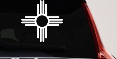 Native American Indian Sun Western Car or Truck Window Vinyl Decal Sticker
