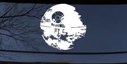 Death Star Sci Fi Car or Truck Window Decal Sticker
