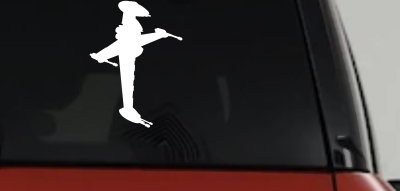 B Wing Sci Fi Car or Truck Window Vinyl Decal Sticker