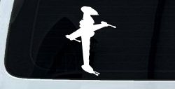 B Wing Sci Fi Car or Truck Window Decal Sticker