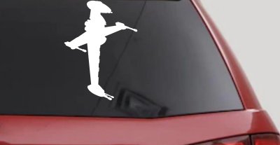 B Wing Sci Fi Car or Truck Window Vinyl Decal Sticker