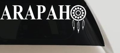 Arapaho Tribe Dreamcatcher Native American Indian Dream Catcher Car or Truck Window Vinyl Decal Sticker