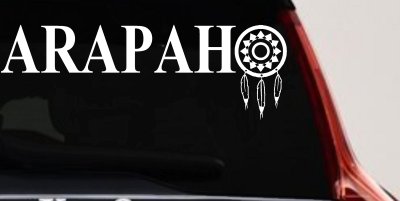 Arapaho Tribe Dreamcatcher Native American Indian Dream Catcher Car or Truck Window Vinyl Decal Sticker