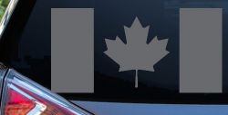 Flag Of Canada Maple Leaf (Silver)