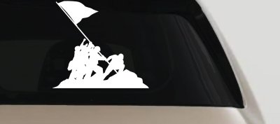 Battle Of Iwo Jima  Military Car or Truck Window Vinyl Decal Sticker